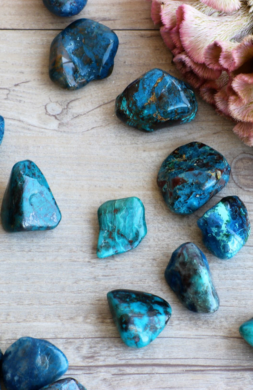Chrysocolla AAA Tumbled Stone